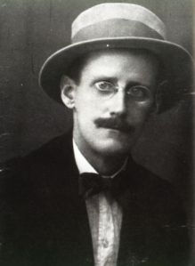 James Joyce looking Joycean